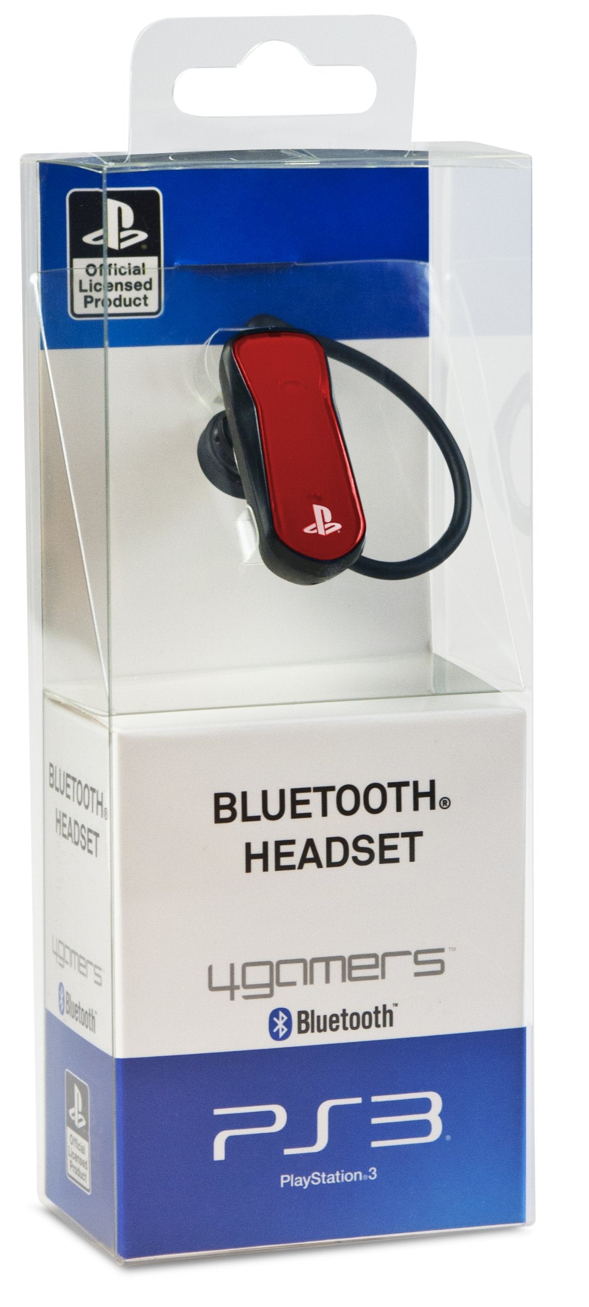 Auriculares Gaming 4gamers Bluetooth Rojo ( PS3 - ) - Officially Licensed Auriculares Gaming 4gamers Bluetooth Rojo ( PS3 - ) - Officially Licensed